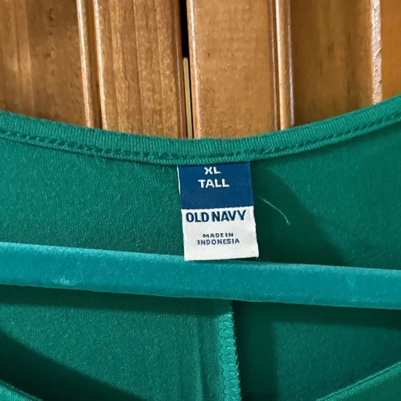 Old Navy Green Sleeveless Flowy Tshirt Dress - Picture 2 of 6